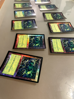 SET OF 11 *FOIL* FORESTS (1999) ARENA PROMO_MTG_LIGHTLY PLAYED, ALWAYS SLEEVED. - Image 3