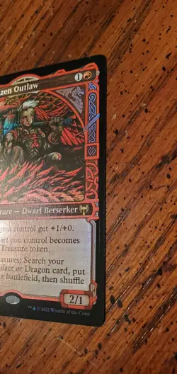 MTG Magda, Brazen Outlaw ( Showcase ) Kaldheim Foil NM - Image 2