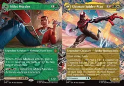 Miles Morales // Ultimate Spider-Man (#211) - Foil Extended Art SPM NM MTG - Image 1