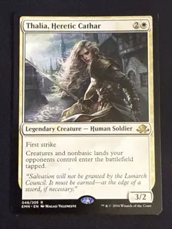 1x Thalia Heretic Cathar (046) Eldritch Moon LP MTG Magic the Gathering x1 MKE - Image 1