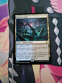 MTG Magic the Gathering Watery Grave (261/426) Edge of Eternities LP - Image 1