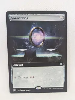 Sol Ring Extended Art Commander Legends EA MTG Magic: The Gathering GERMAN - Image 1