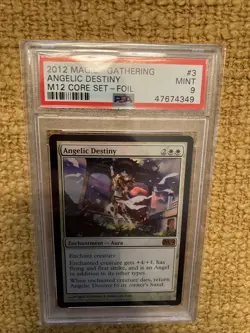 Angelic Destiny 2012 Core Set Foil PSA 9 - Image 1