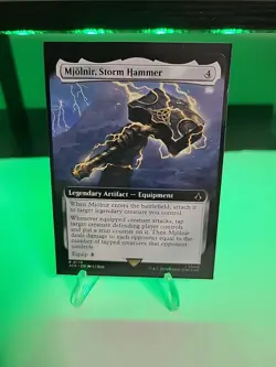 Mjolnir, Storm Hammer (Extended Art) Universes Beyond: Assassin's Creed Regular - Image 1