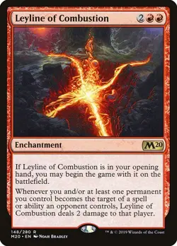 Leyline of Combustion Regular - Core Set 2020 MTG-NM - Image 1
