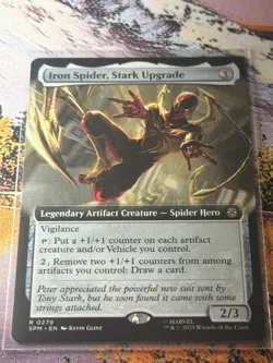 Iron Spider, Stark Upgrade (Extended Art) R Marvel's Spider-Man 279 NM - Image 1