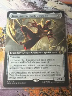 Iron Spider, Stark Upgrade (Extended Art) R Marvel's Spider-Man 279 NM - Image 2
