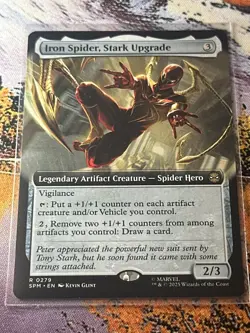 Iron Spider, Stark Upgrade (Extended Art) R Marvel's Spider-Man 279 NM - Image 4