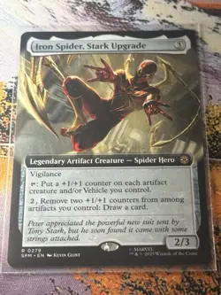 Iron Spider, Stark Upgrade (Extended Art) R Marvel's Spider-Man 279 NM - Image 5