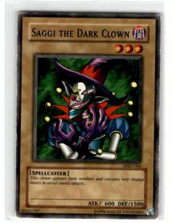 Yu-Gi-Oh! Saggi The Dark Clown Common MRD-066 Heavily Played Unlimited - Image 1