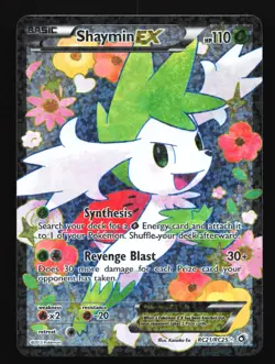 Pokemon Shaymin EX RC21 Generations Radiant Collection Ultra Rare Holo MP - Image 1