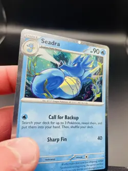 Pokemon Seadra 011/064 Shrouded Fable Cosmos Holo Promo NM - Image 2