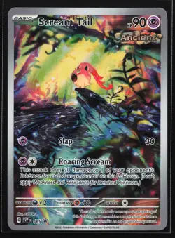Pokemon Scream Tail SVP 065 Paradox Rift ETB Holo Black Star Promo NM - Image 1