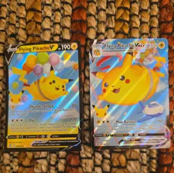 Pokemon TCG Flying Pikachu VMAX 007/025 and Flying Pikachu V 006/0025 - Image 2