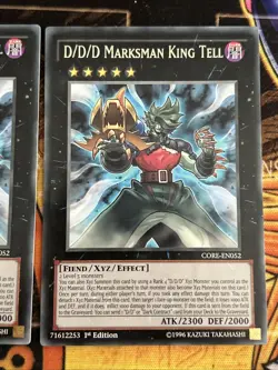 1x D/D/D Marksman King Tell CORE-EN052 Near Mint 1st Edition Rare Yu-Gi-Oh - Image 4