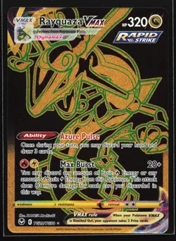 Pokemon Rayquaza VMAX TG29 Silver Tempest Trainer Gallery Ultra Rare Holo NM - Image 1