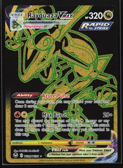 Pokemon Rayquaza VMAX TG29 Silver Tempest Trainer Gallery Ultra Rare Holo NM - Image 1