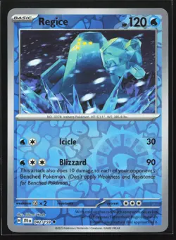 Pokemon Regice 042/159 Journey Together Reverse Holo NM - Image 1