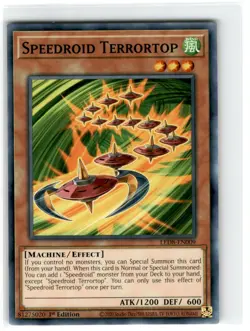 Yu-Gi-Oh! Speedroid Terrortop LED8-EN009 Common Moderately Played 1st Edition - Image 1