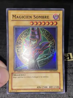 Carte Yu-gi-oh! Magicien Sombre SYE-FR001 1st Super Rare Francais Occasion - Image 3