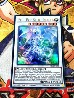 Blue-Eyes Spirit Dragon ct13-en009 Ltd Ed (NM) Ultra Rare Yu-Gi-Oh! - Image 1