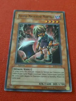 POUPEE MALICIEUSE MORTELLE SOD-FR018 1ERE EDITION RARE CARTE YU-GI-OH! FR - Image 1
