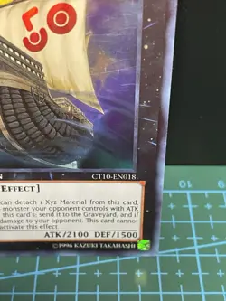 Yugioh Number 50: Blackship of Corn CT10-EN018 Super Rare Limited Edition LP - Image 3