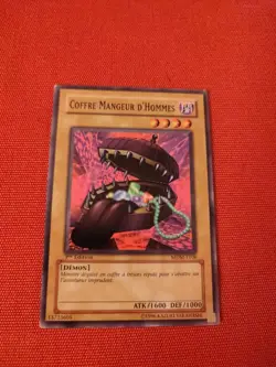 COFFRE MANGEUR D'HOMMES MDM-F106 1ERE EDITION RARE CARTE YU-GI-OH! FR VF - Image 1