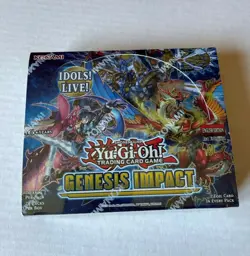 Genesis Impact Booster Box YuGiOh TCG 1st Edition Konami English 83717851547 - Image 1