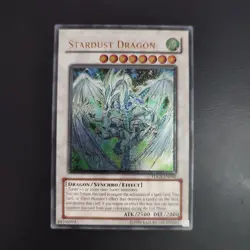 Yugioh TCG Stardust Dragon TDGS-EN040 Ultimate Rare Unlimited Original - Image 1