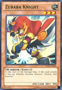 Zubaba Knight - Green - DL15-EN008 - Rare - Unlimited Edition - Lightly Played - Image 1