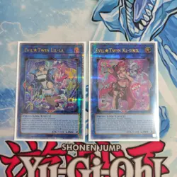 Yugioh Asian English Evil Twin Lil-La & Evil Twin Ki-Sikil SLF1-087 SLF1-AE086 - Image 2