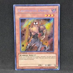 Kagemucha Knight PRC1-EN014 1st Edition Secret Rare DMG Yu-Gi-Oh! Card - Image 1