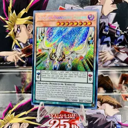 Yugioh Odd-Eyes Phantasma Dragon BLCR-EN075 Secret Rare 1st Ed Near Mint - Image 1