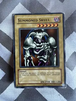1 DAY SHIP! Summoned Skull SDY-004 Unlimited MP Vintage Yugioh! x1 - Image 2