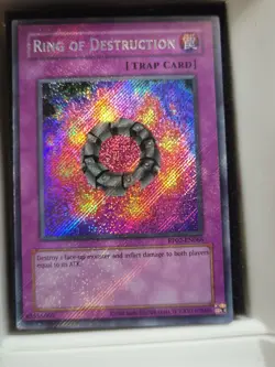 Yu-Gi-Oh! TCG Ring of Destruction RP02-EN066 Trap Card Holo - Image 1