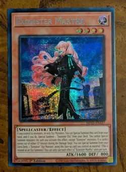 Exosister Martha MP23-EN127 1st Ed Prismatic Secret Rare Near Mint Yu-Gi-Oh! - Image 1