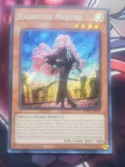Yu-Gi-Oh! Exosister Martha POTE-EN025 Secret Rare 1st Edition Near Mint - Image 1