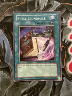 Spell Economics - AST-089 - Rare - 1st Edition Ancient Sanctuary Yu-Gi-Oh! LP - Image 1