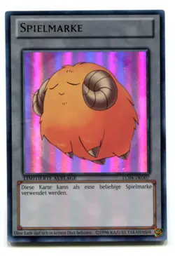 Yu-Gi-Oh! PLAYED/POOR Spielmarke Ultra Rare LC04-DE007 - Image 1