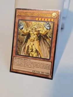 YUGIOH KURAZ THE LIGHT MONARCH OP02-EN002 ULTIMATE NM - Image 1