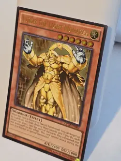 YUGIOH KURAZ THE LIGHT MONARCH OP02-EN002 ULTIMATE NM - Image 3