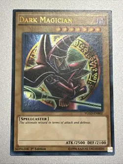 Dark Magician (B) YGLD-ENB02 Yugi's Legendary Decks 1st Edition Ultra Rare LP - Image 1