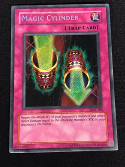 Yugioh Magic Cylinder LON-104 Secret (MP) - Image 1