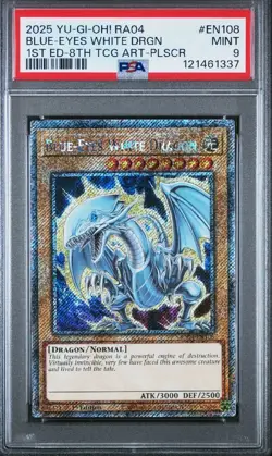 YU-GI-OH! - Blue-Eyes White Dragon (PSA 9 MINT) (Lot of 2) - Image 5
