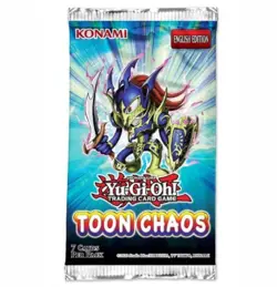 New and Sealed x 1 Toon Chaos Unlimited Edition Booster Pack Yu-Gi-Oh Booster Pa - Image 1