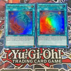 ***2x Miracle Synchro Fusion 1st Ed 2x*** GFTP-EN111 | ULTRA | YuGiOh! NM - Image 1