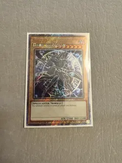 Yu-Gi-Oh! Dark Magician 7th Art - Misprint- Name Shift-Platinum Rare-RA04-EN106 - Image 1