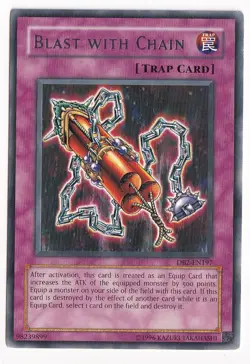 Blast With Chain DB2-EN197 Yu-Gi-Oh! Light Play Unlimited - Image 1
