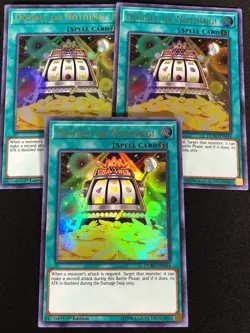 Yugioh Double or Nothing DUPO-EN064 1st Ultra x3 (NM) - Image 1